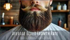 average beard growth rate