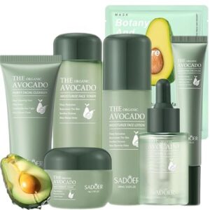 Avocado Skin Care Set, 11 In 1 B0D5B8STSF