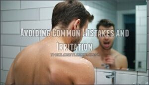 avoiding common mistakes and irritation