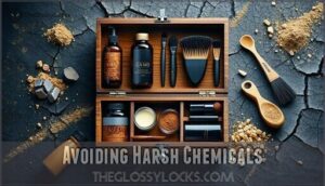 avoiding harsh chemicals