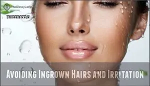 avoiding ingrown hairs and irritation