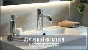 avoiding irritation