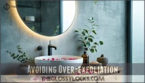 avoiding over-exfoliation