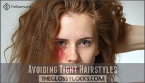 avoiding tight hairstyles
