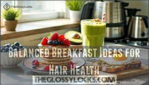 balanced breakfast ideas for hair health
