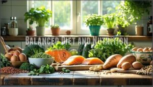 balanced diet and nutrition