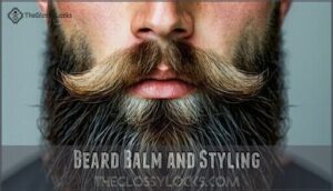 beard balm and styling
