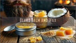 beard balm and wax