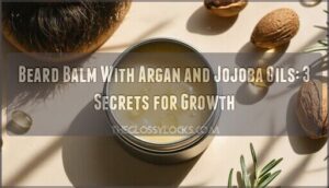 beard balm with argan and jojoba oils