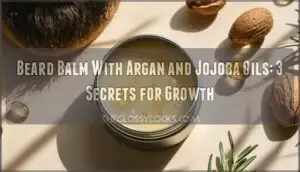 beard balm with argan and jojoba oils