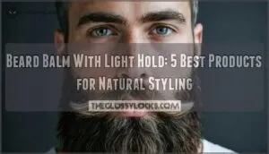 beard balm with light hold