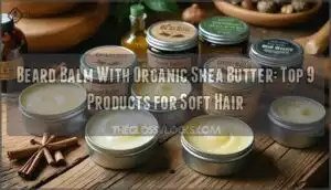beard balm with organic shea butter