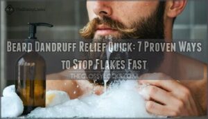 beard dandruff relief quick