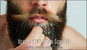 beard exfoliator scrubs