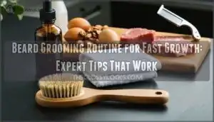 beard grooming routine for fast growth
