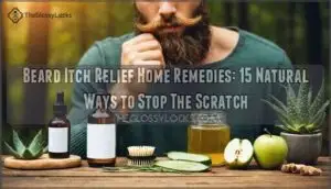 beard itch relief home remedies