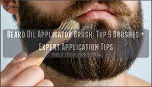 beard oil applicator brush