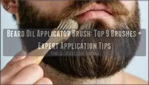 beard oil applicator brush