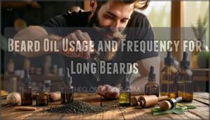 beard oil usage and frequency for long beards