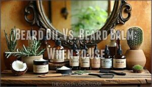 beard oil vs. beard balm: when to use