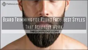 beard trimming for round face