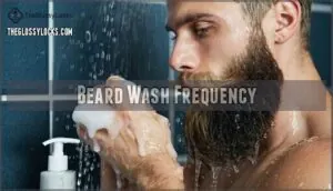 beard wash frequency beard wash frequency