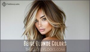 beige blonde colors