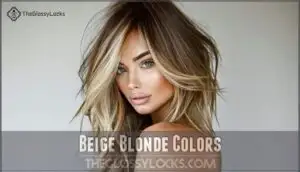 beige blonde colors beige blonde colors