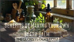 benefits of making your own beard balm
