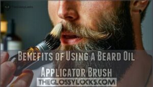 benefits of using a beard oil applicator brush