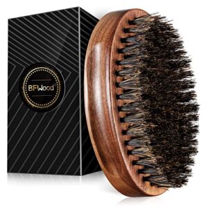 BFWood Boar Bristle Beard Brush B08C7P8TWQ