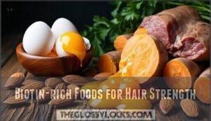 biotin-rich foods for hair strength