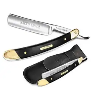 Black Straight Razor   Shave B075FW9MHP