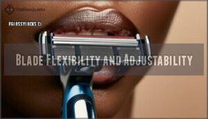 blade flexibility and adjustability