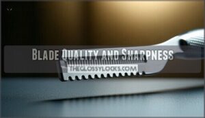 blade quality and sharpness