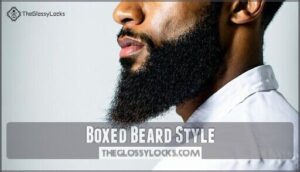 boxed beard style
