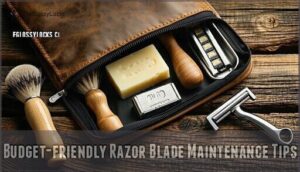 budget-friendly razor blade maintenance tips