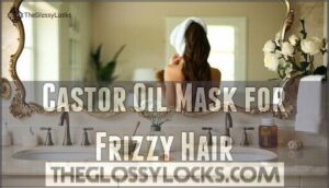 castor oil mask for frizzy hair