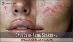 causes of acne scarring