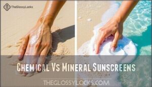 chemical vs mineral sunscreens