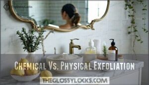 chemical vs. physical exfoliation