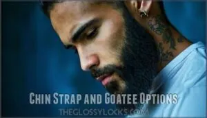 chin strap and goatee options