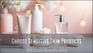 choose sensitive skin products