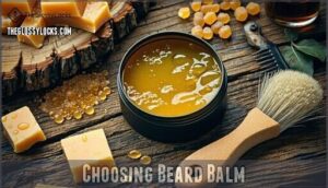 choosing beard balm