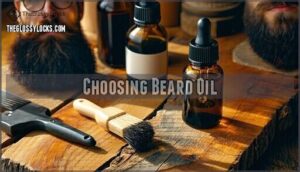 choosing beard oil