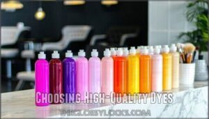 choosing high-quality dyes