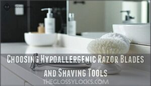 choosing hypoallergenic razor blades and shaving tools