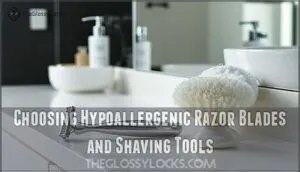 choosing hypoallergenic razor blades and shaving tools
