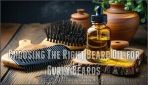 choosing the right beard oil for curly beards