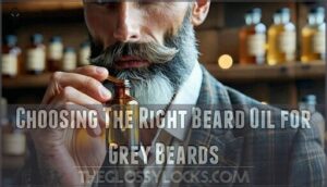 choosing the right beard oil for grey beards